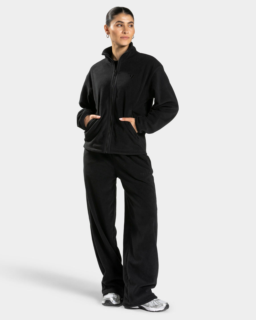 Veste de sport zippée Fleece « noir »