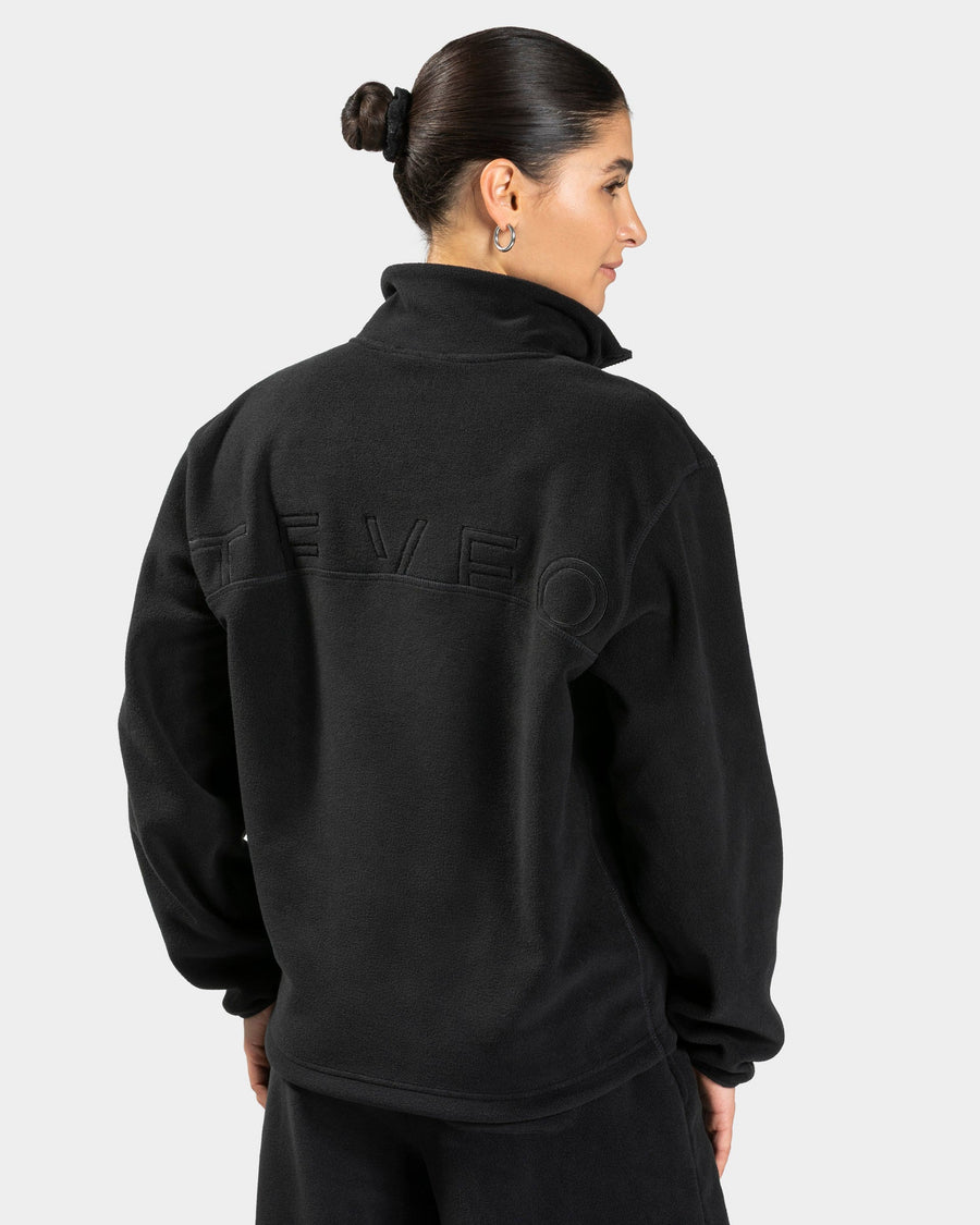 Veste de sport zippée Fleece « noir »
