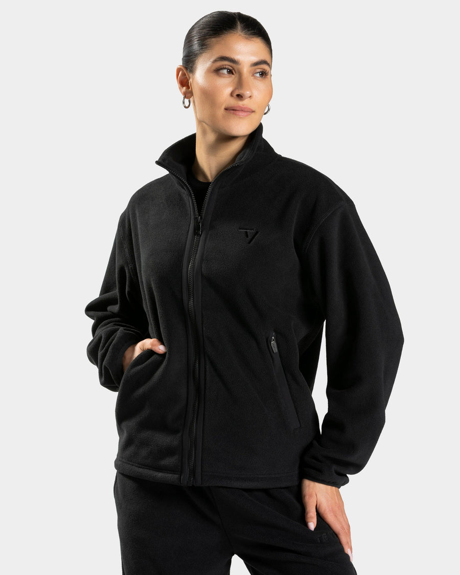 Veste de sport zippée Fleece « noir »