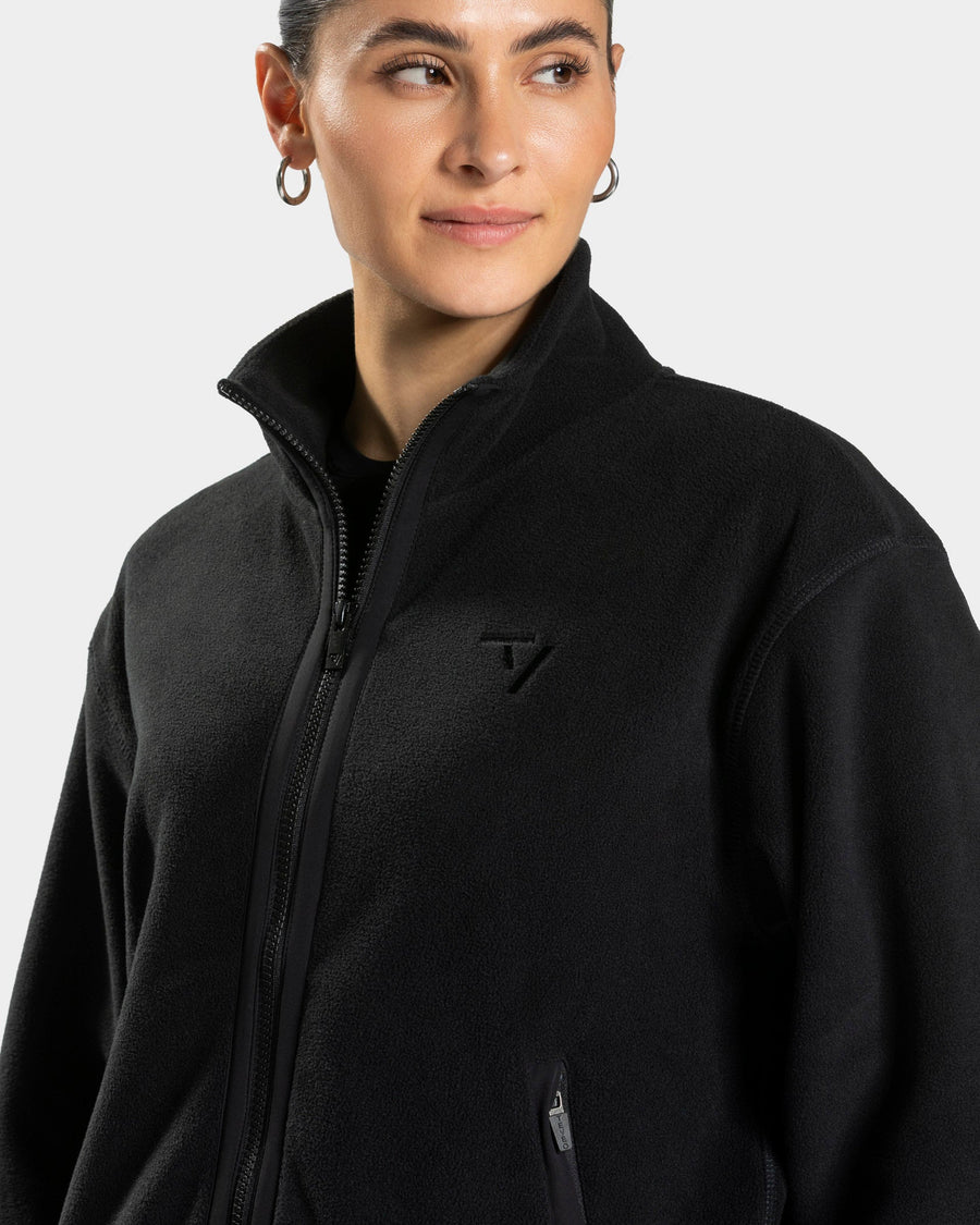 Veste de sport zippée Fleece « noir »