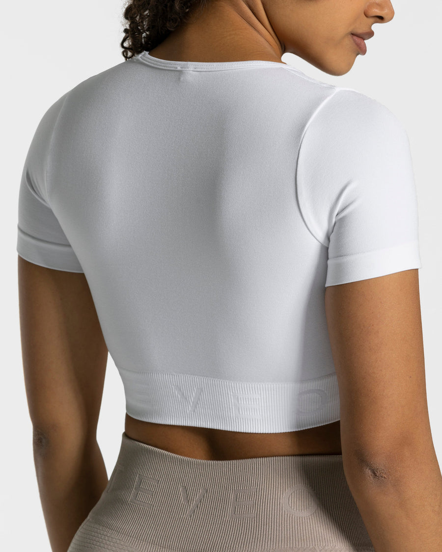 Crop Top Focus « blanc »