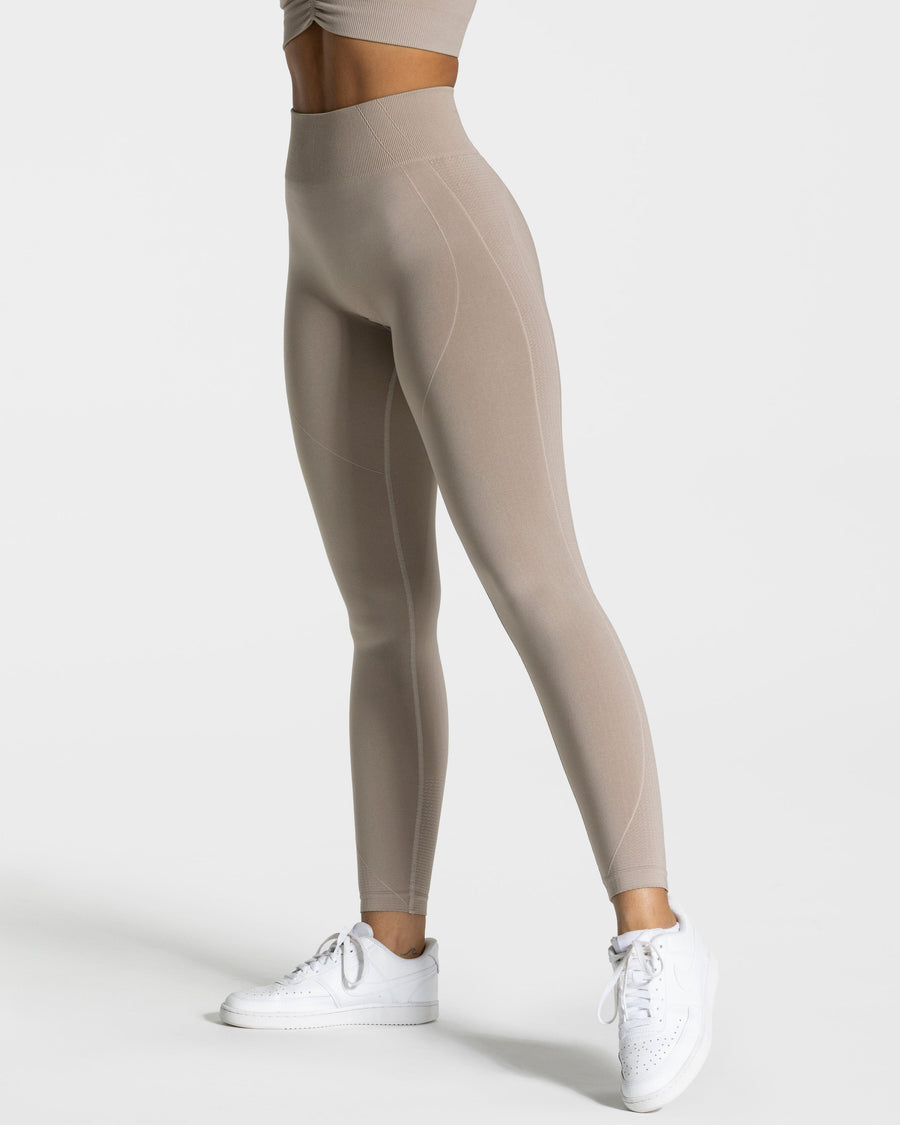 Legging Focus Scrunch « poussière »