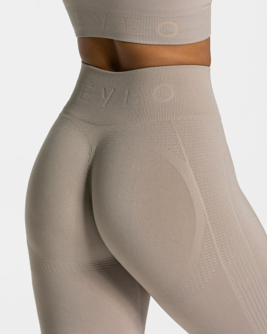 Legging Focus Scrunch « poussière »