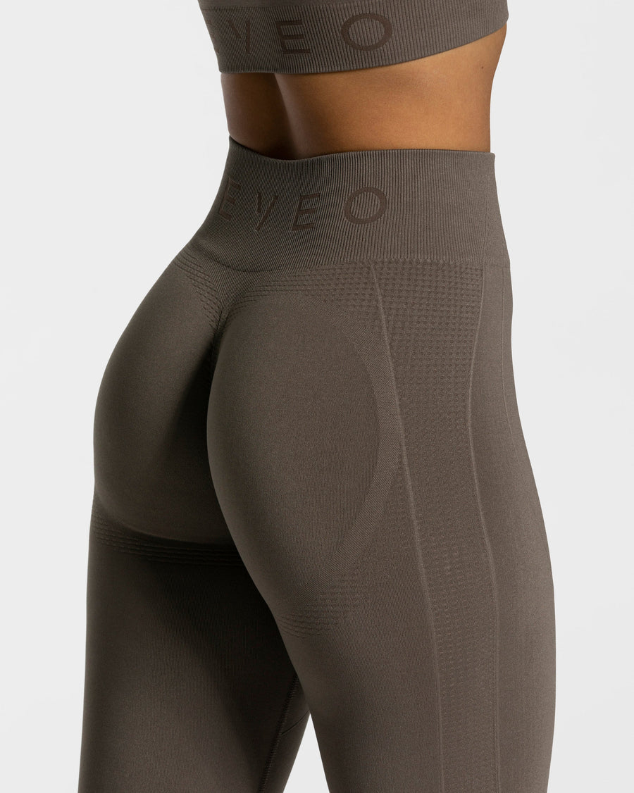 Legging Focus Scrunch « taupe »