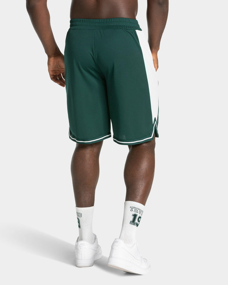 Football short 9 pouces « Vert foncé »
