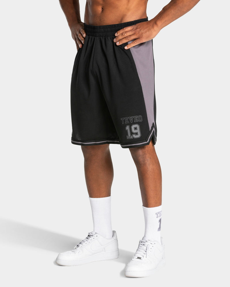 Short 9 pouces Football « Noir »