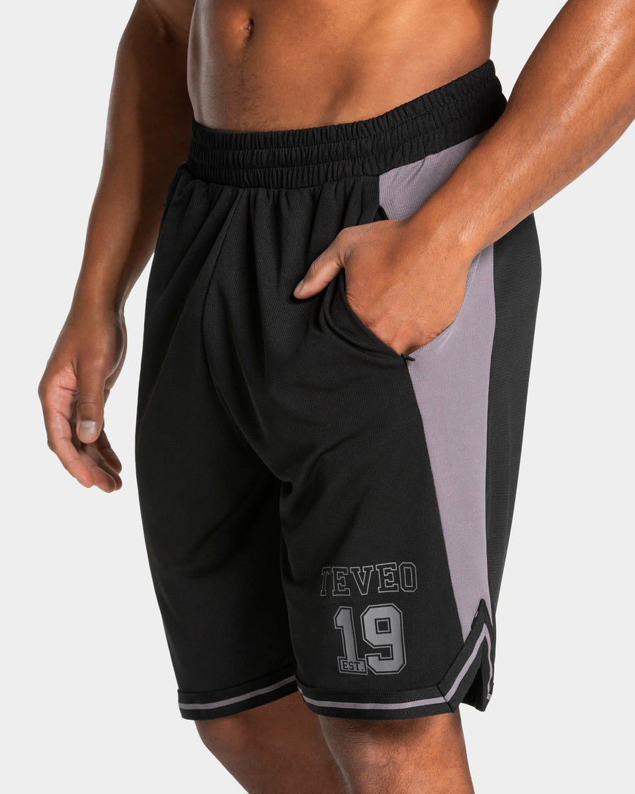 Short 9 pouces Football « Noir »