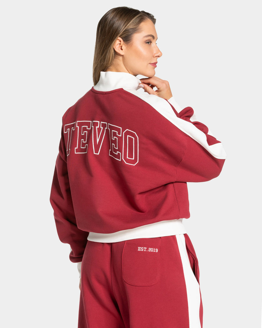 Veste de sport zippée Football « Cranberry »
