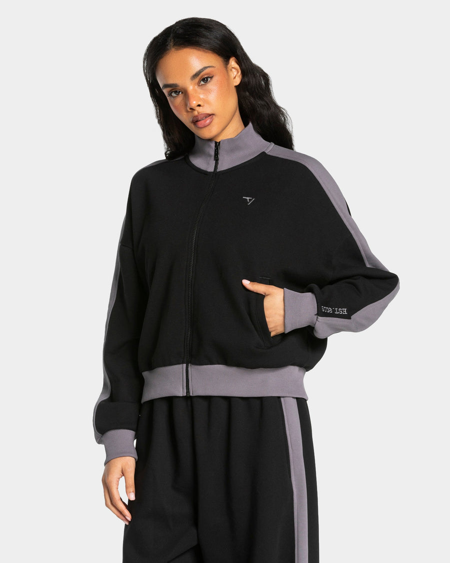 Veste de sport zippée Football « Noir »