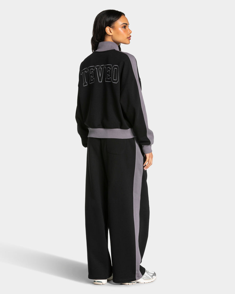 Pantalon de jogging Wide Leg Football « Noir »
