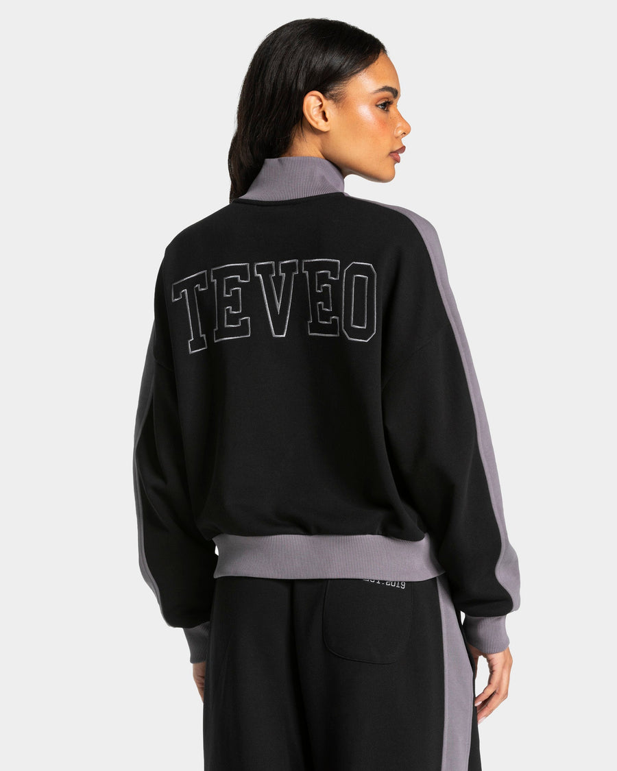 Veste de sport zippée Football « Noir »