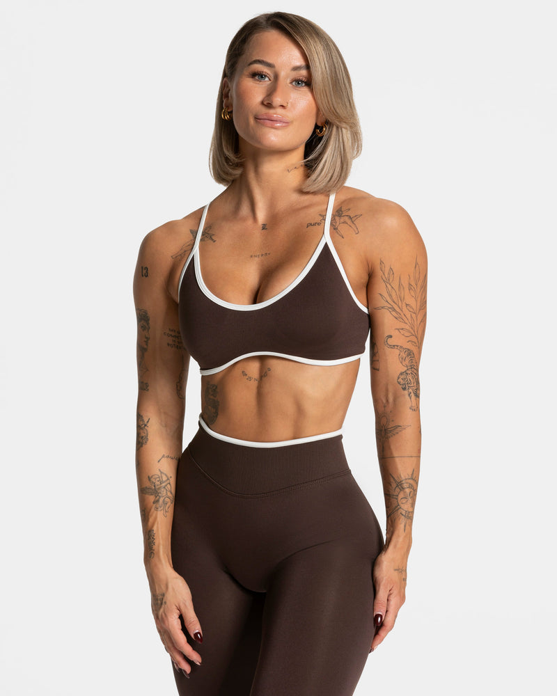 Brassière Contrastline « Espresso »
