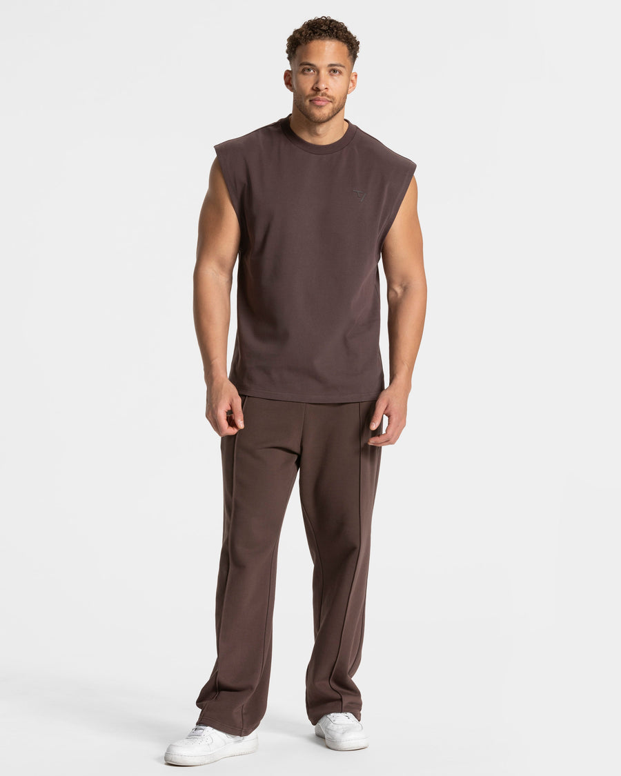 Débardeur Contrastline oversize « Espresso »