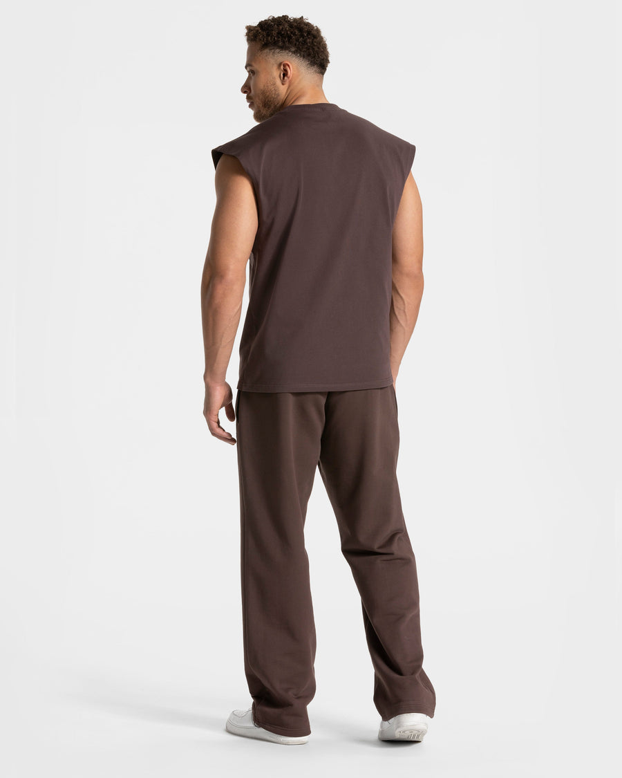 Débardeur Contrastline oversize « Espresso »
