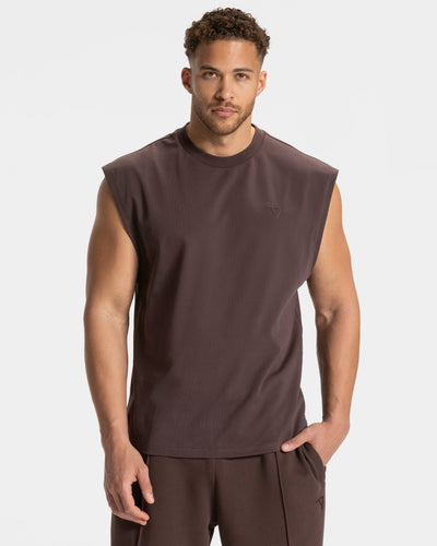 Débardeur Contrastline oversize « Espresso »
