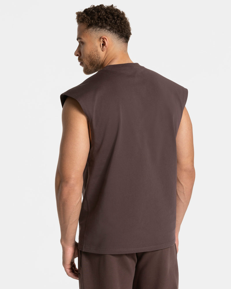 Débardeur Contrastline oversize « Espresso »