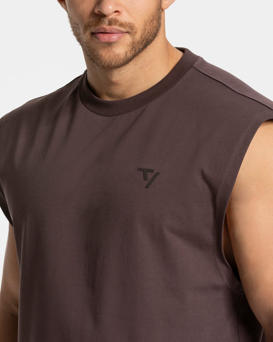 Débardeur Contrastline oversize « Espresso »