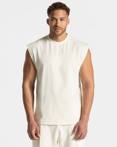 Débardeur Contrastline oversize « Off White »