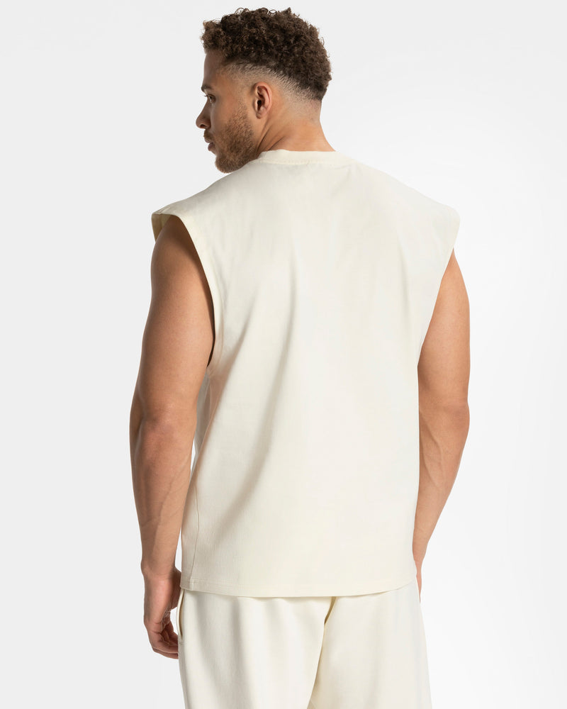 Débardeur Contrastline oversize « Off White »