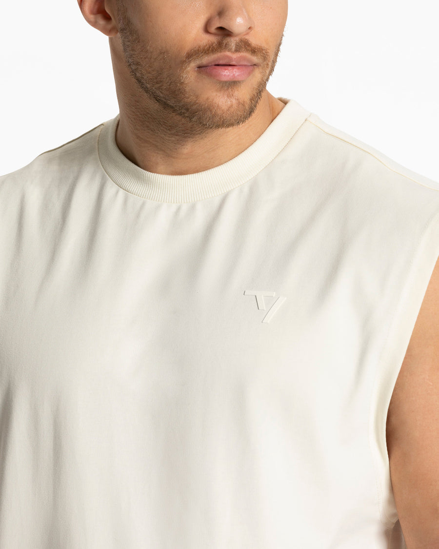 Débardeur Contrastline oversize « Off White »