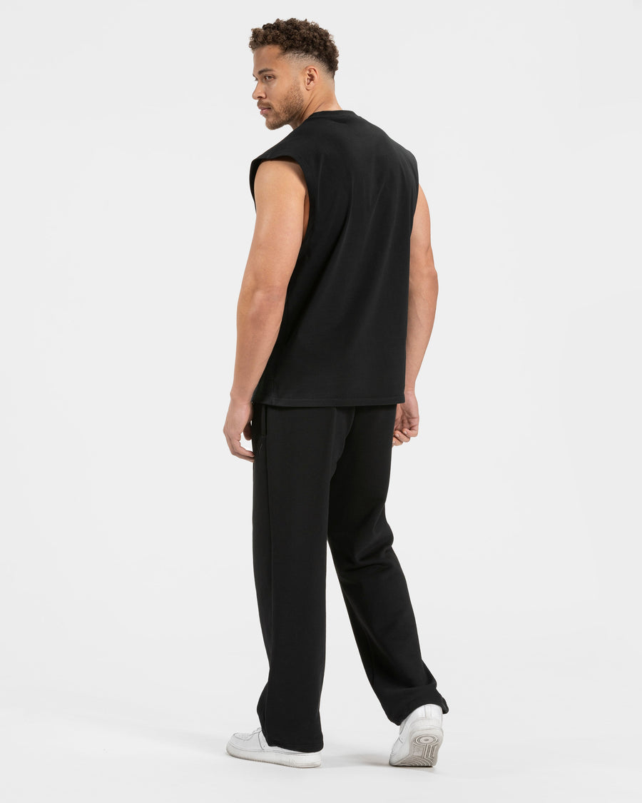 Débardeur Contrastline oversize « noir »