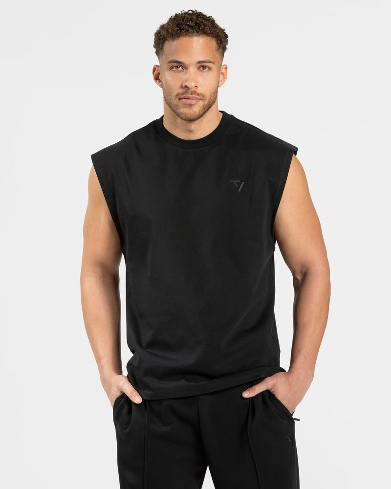 Débardeur Contrastline oversize « noir »