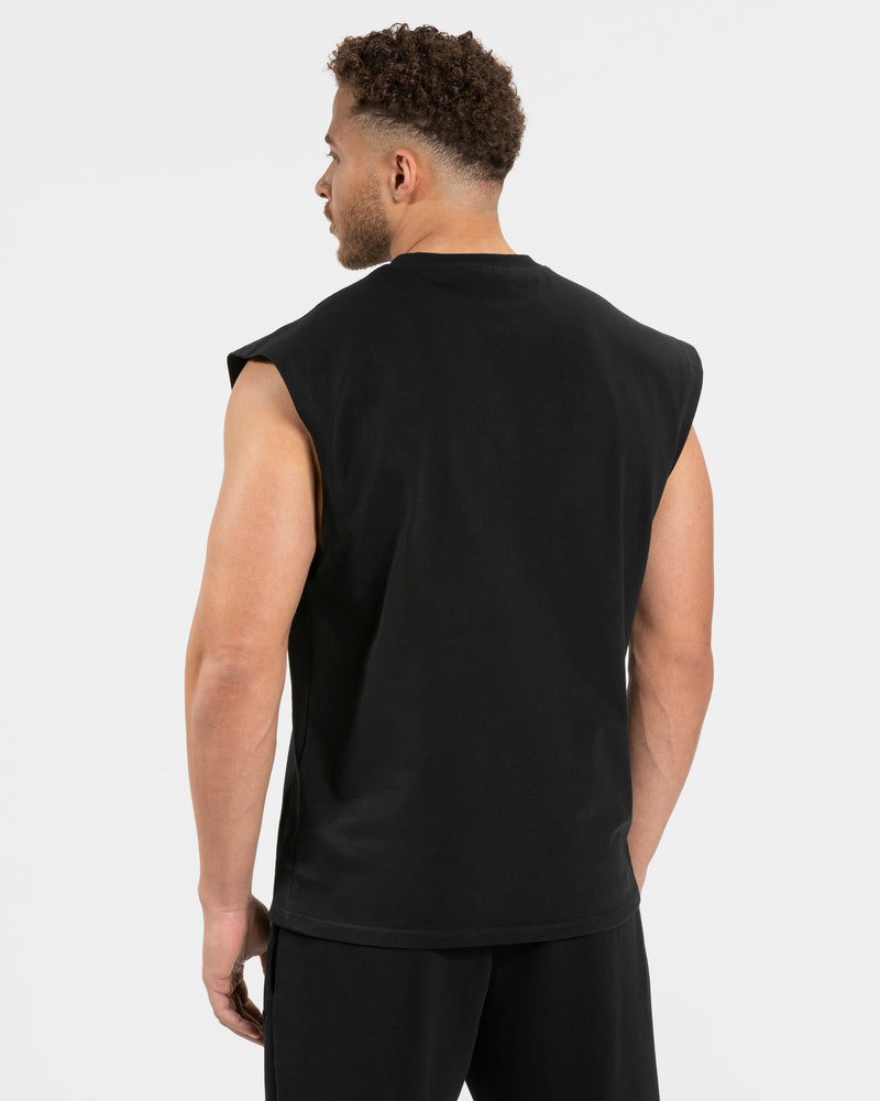 Débardeur Contrastline oversize « noir »