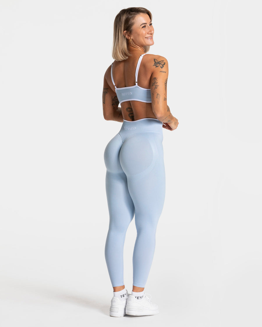 Brassière Contrastline « bleu layette »
