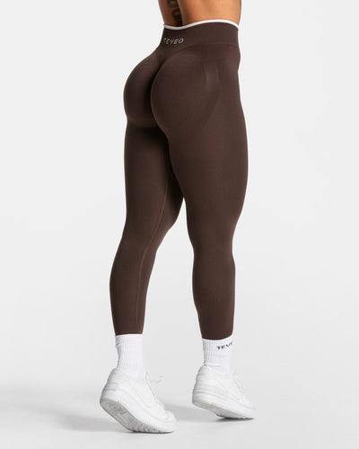 Legging Contrastline Sculpt scrunch « Espresso »