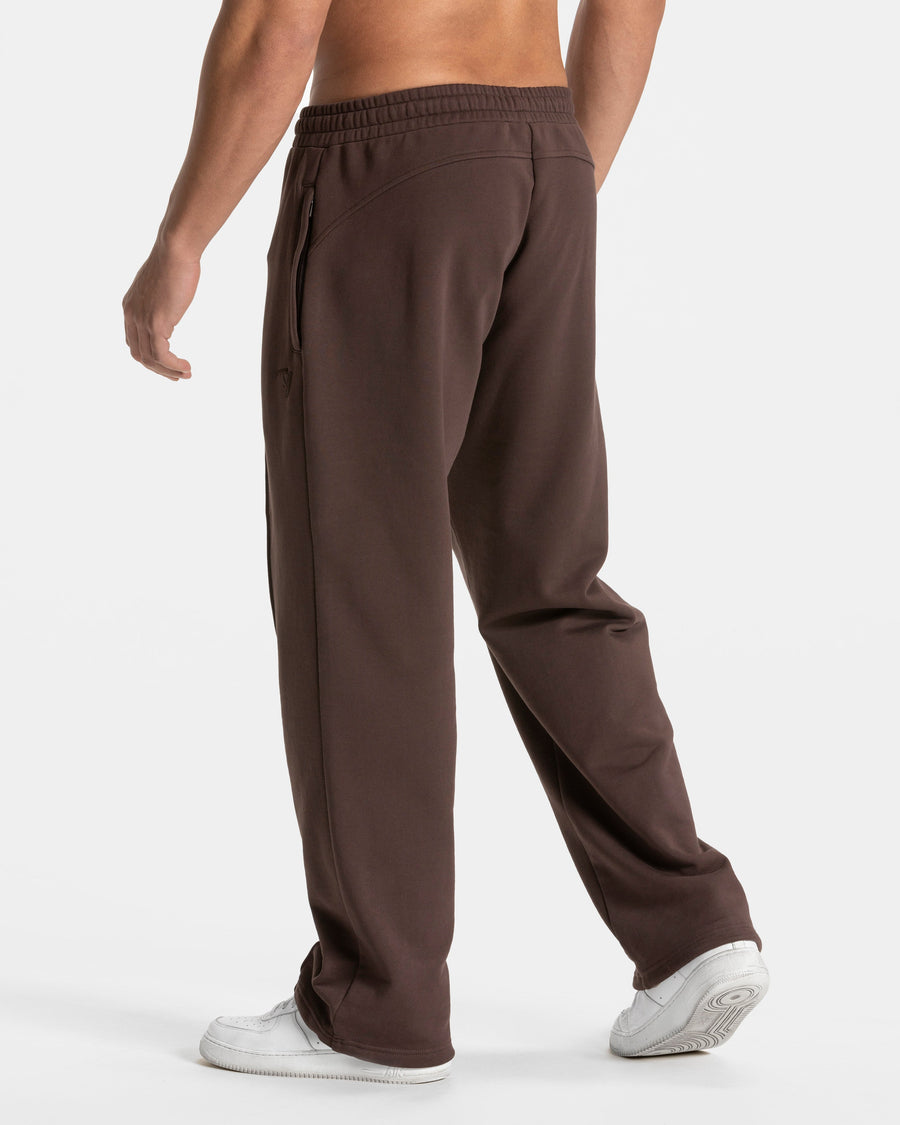 Pantalon de jogging Contrastline Straight Leg « Espresso »