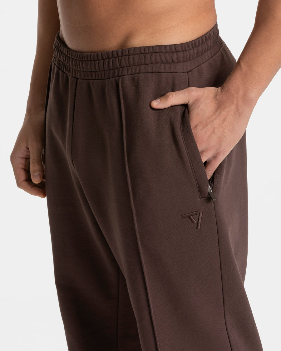 Pantalon de jogging Contrastline Straight Leg « Espresso »