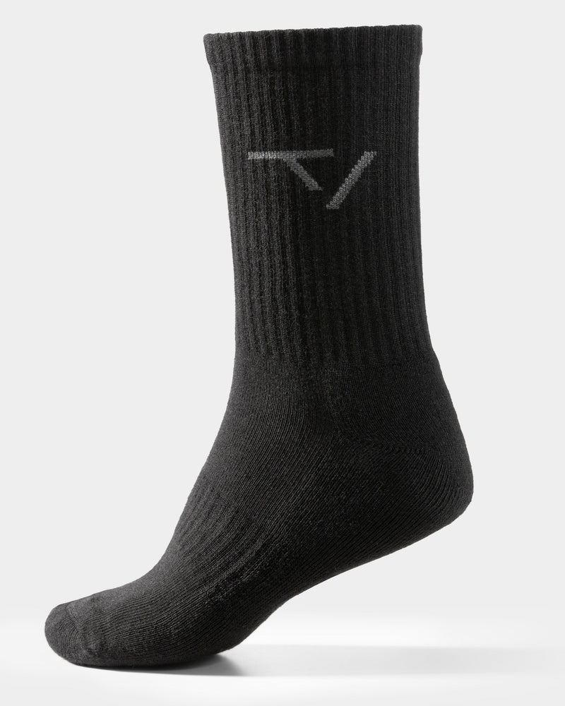 Chaussettes Contrastline TV (2 paires) « noir"