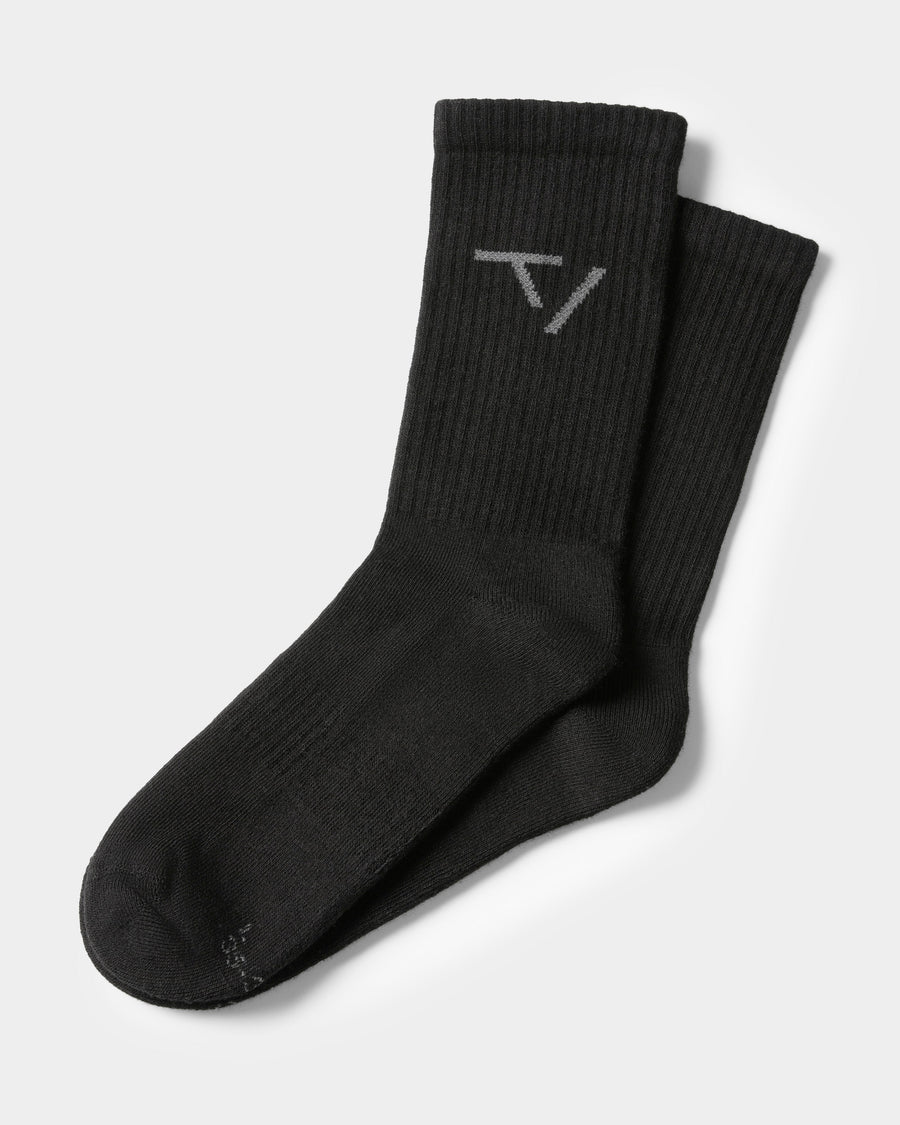 Chaussettes Contrastline TV (2 paires) « noir"