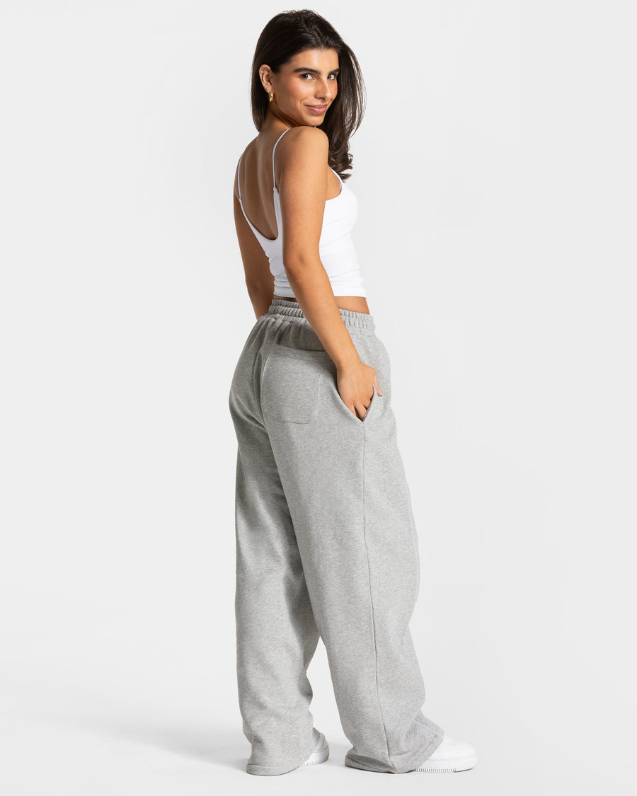 Pantalon de jogging Contrastline Wide Leg « gris clair »
