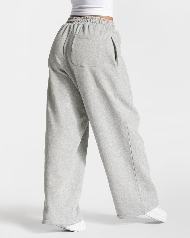 Pantalon de jogging Contrastline Wide Leg « gris clair »