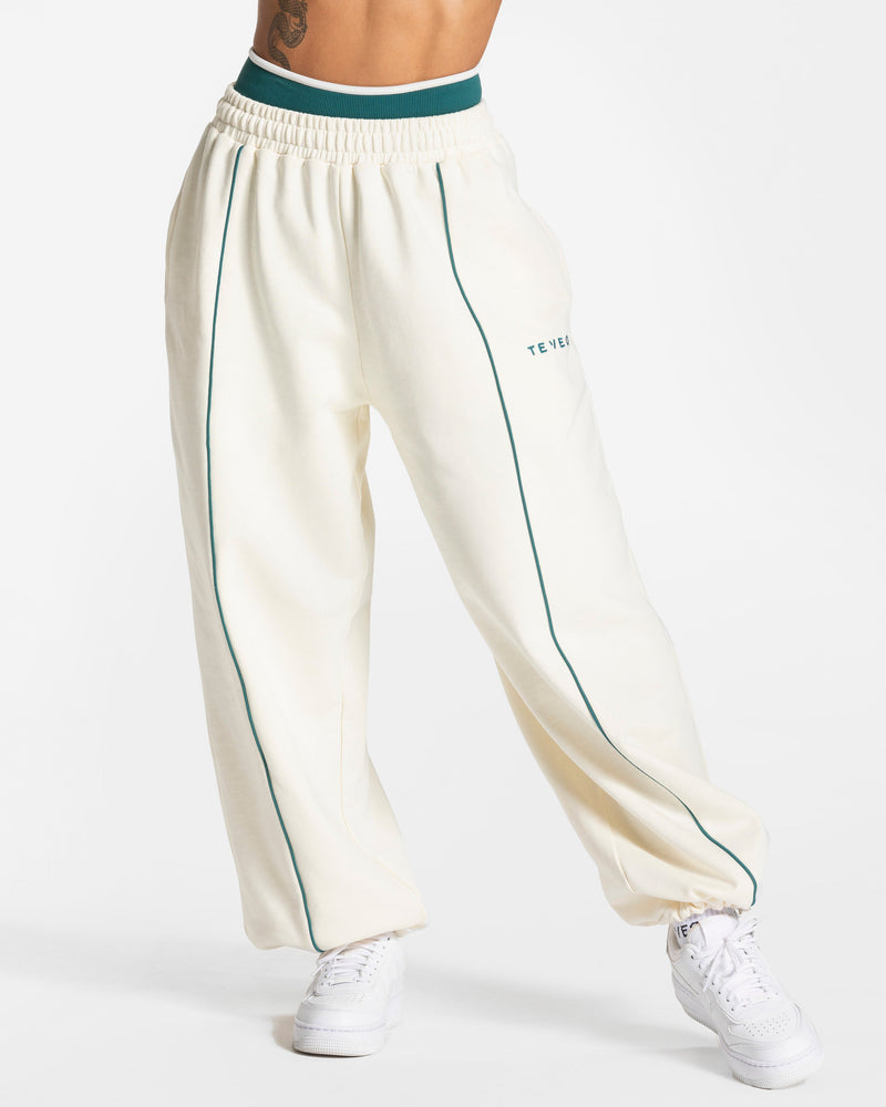 Pantalon de jogging Contrastline Wide Leg « Off White »