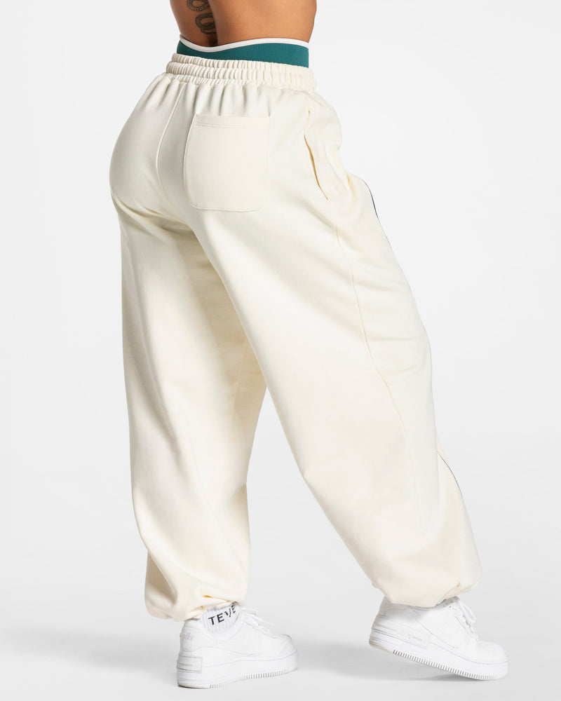 Pantalon de jogging Contrastline Wide Leg « Off White »