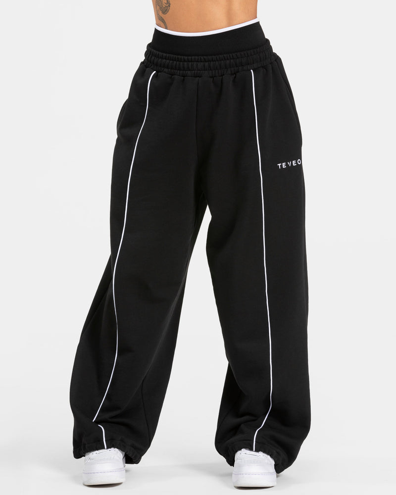 Pantalon de jogging Contrastline Wide Leg « noir »