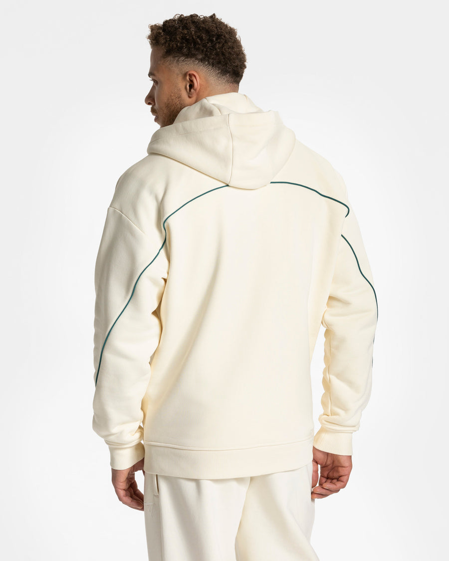 Veste de sport zippée Contrastline « Off White »