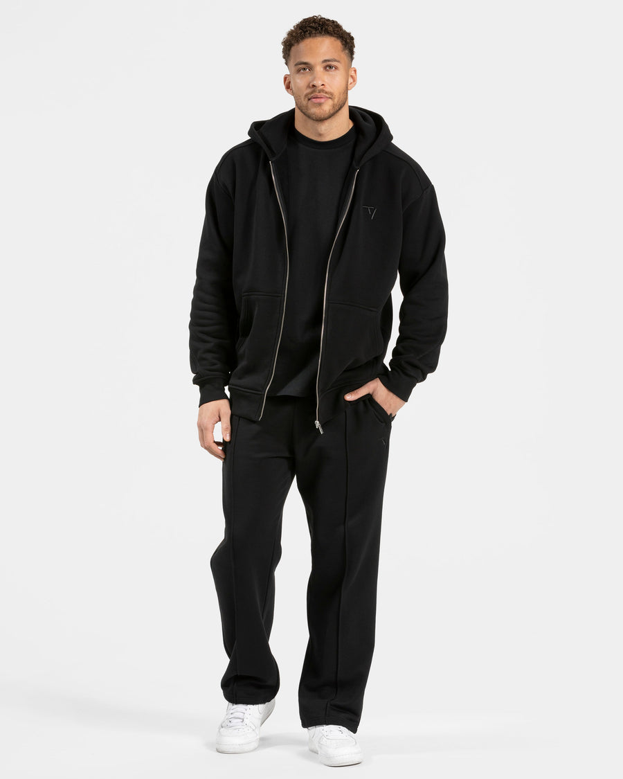 Veste de sport zippée Contrastline « noire »