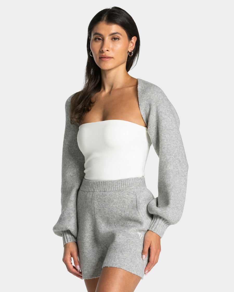 Boléro Knit « Gris chiné »