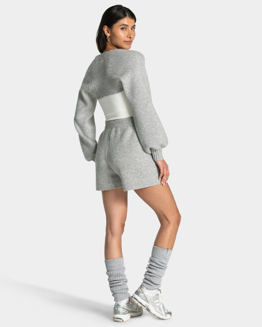 Boléro Knit « Gris chiné »