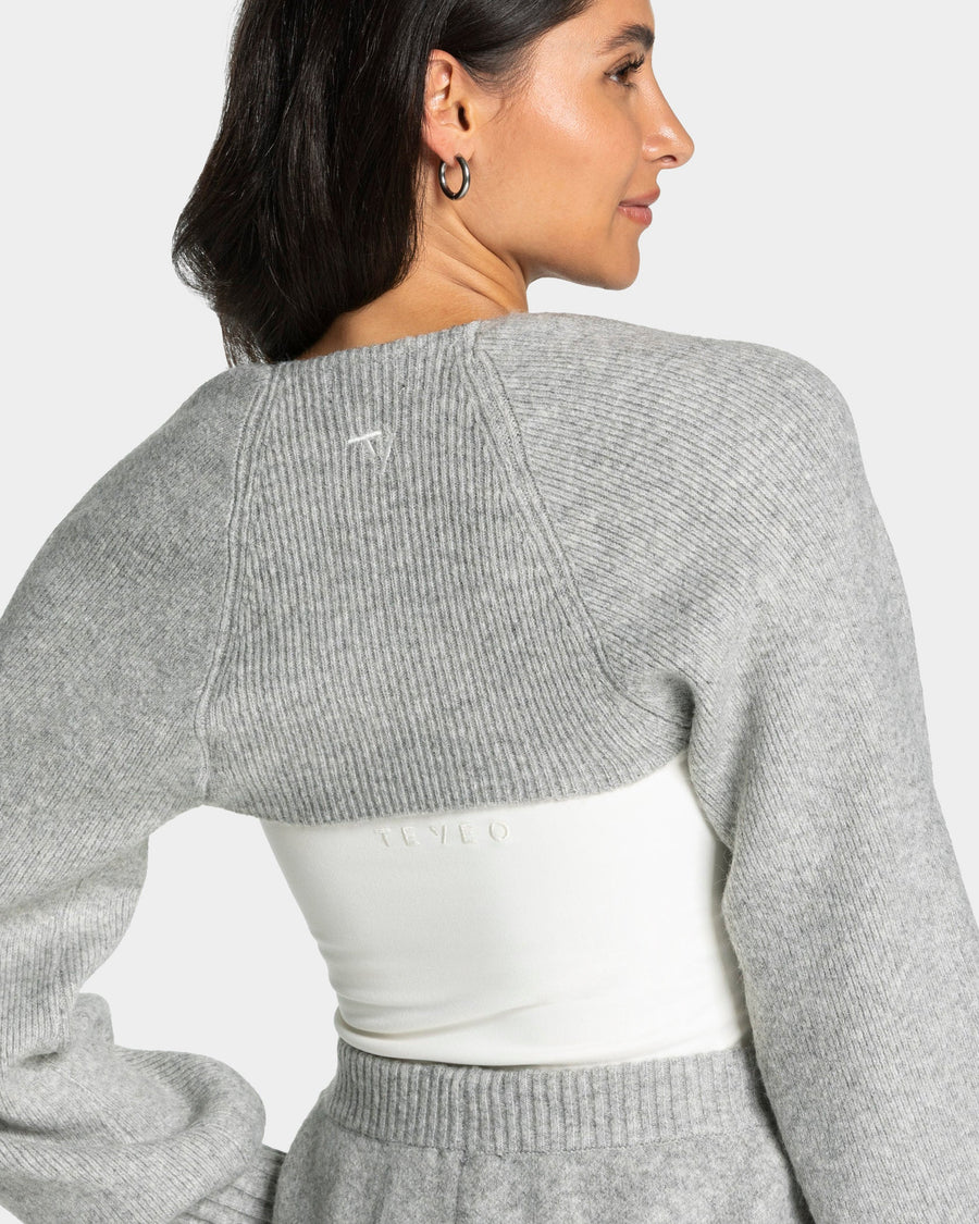 Boléro Knit « Gris chiné »