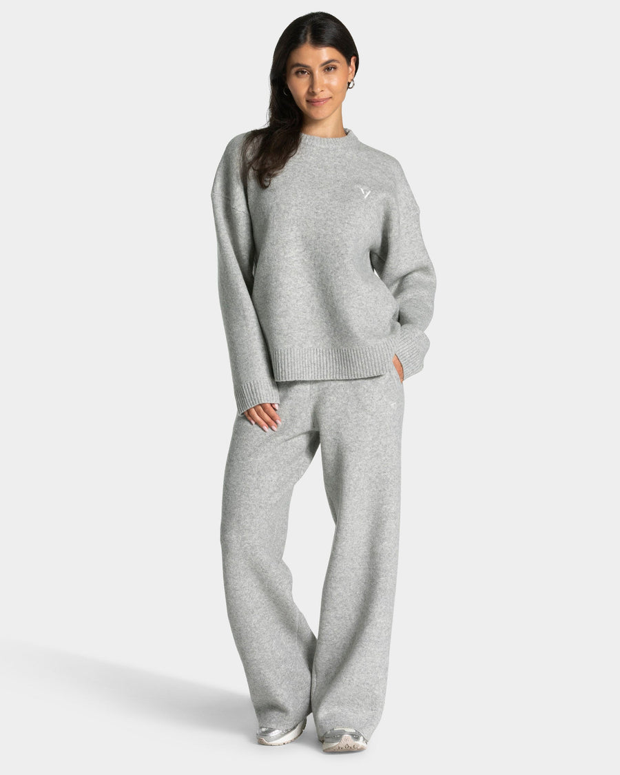Sweat-shirt Knit « Gris chiné »