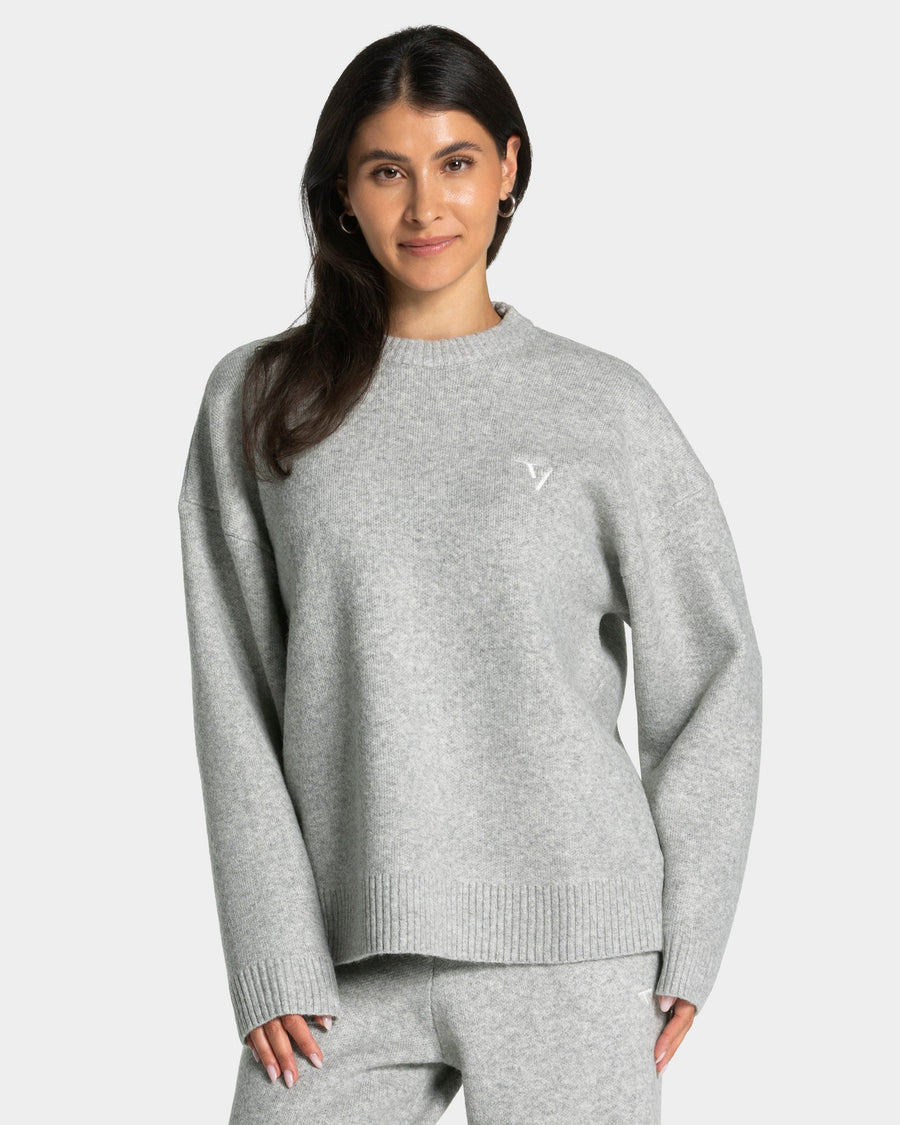 Sweat-shirt Knit « Gris chiné »