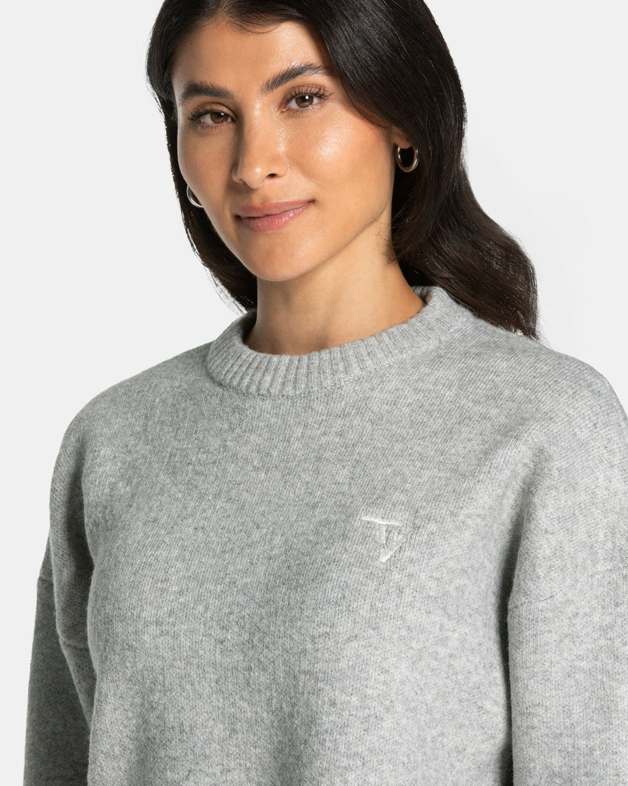 Sweat-shirt Knit « Gris chiné »