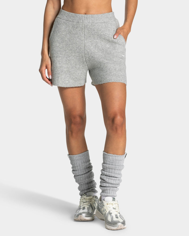 Short Knit « Gris chiné »