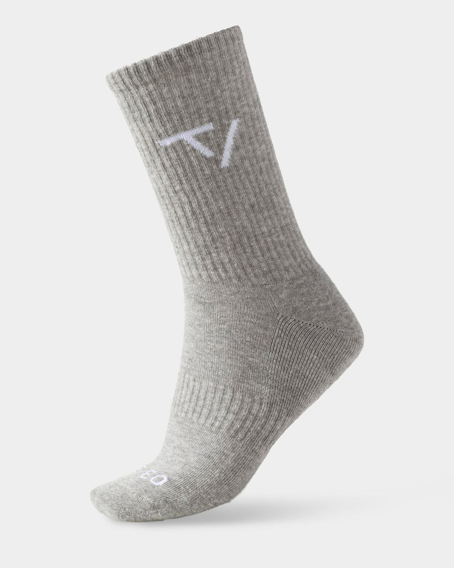 Chaussettes Knit (2 paires) « gris chiné »