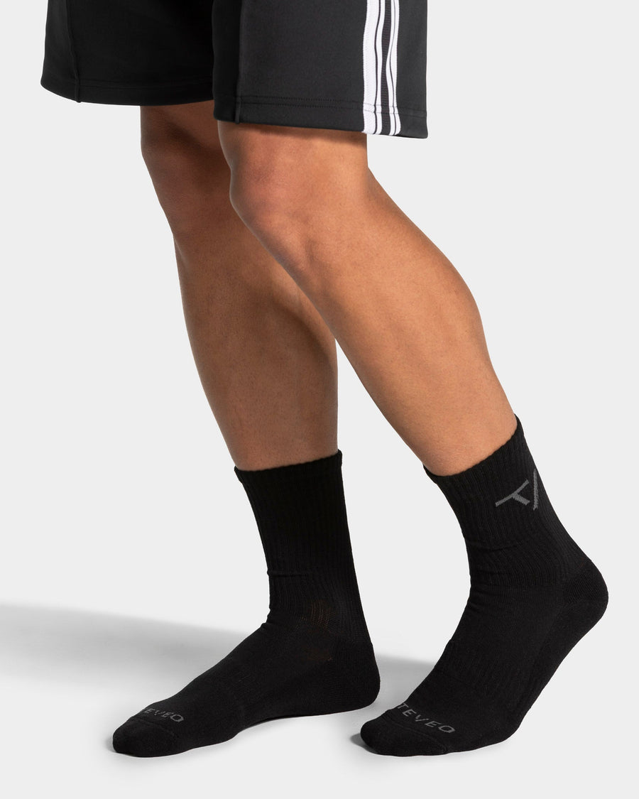 Chaussettes Knit (2 paires) « noir »