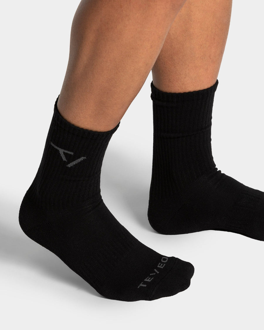 Chaussettes Knit (2 paires) « noir »